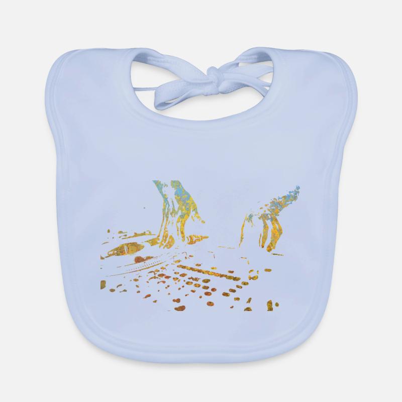 DJ Controller Electronic Music Organic Baby Bibs