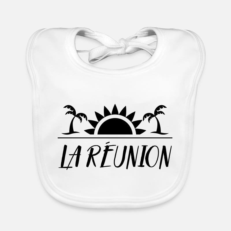 La Réunion 974 Bavoir bio Bébé