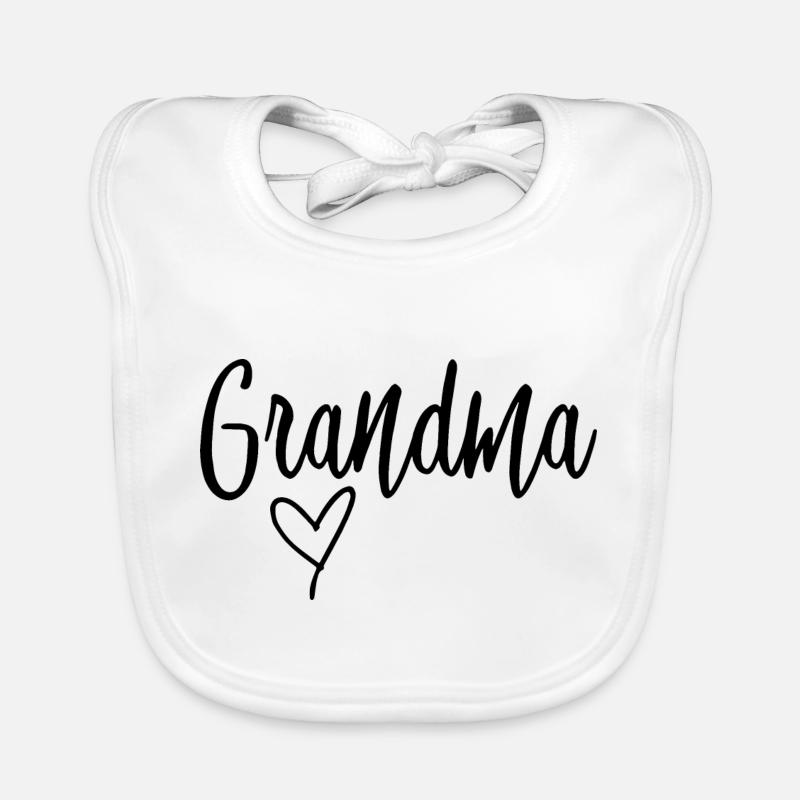 Grand-mère de gorge Bavoir bio Bébé