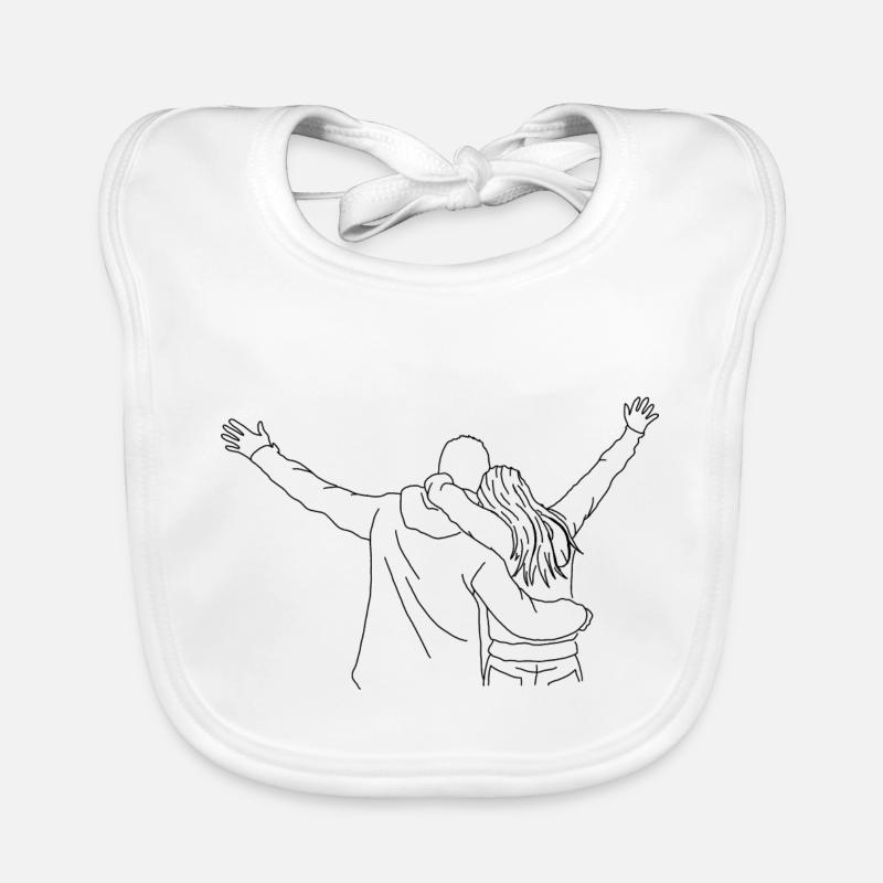 Sibling love Organic Baby Bibs
