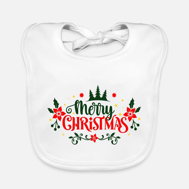 Merry Christmas Baby Bio-Lätzchen