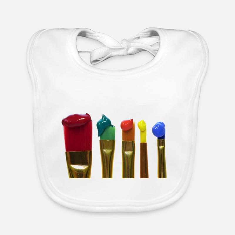 Pinsel Baby Bio-Lätzchen