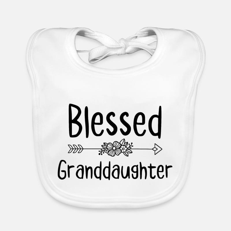 Gesegnete Enkelin Baby Bio-Lätzchen