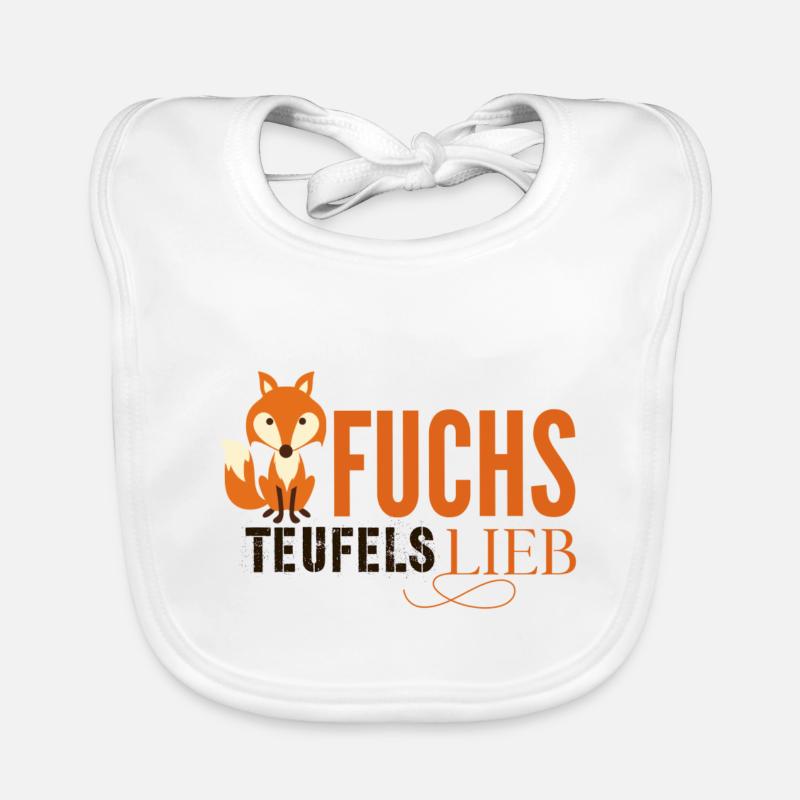 Fuchs Teufels Lieb Baby Bio-Lätzchen