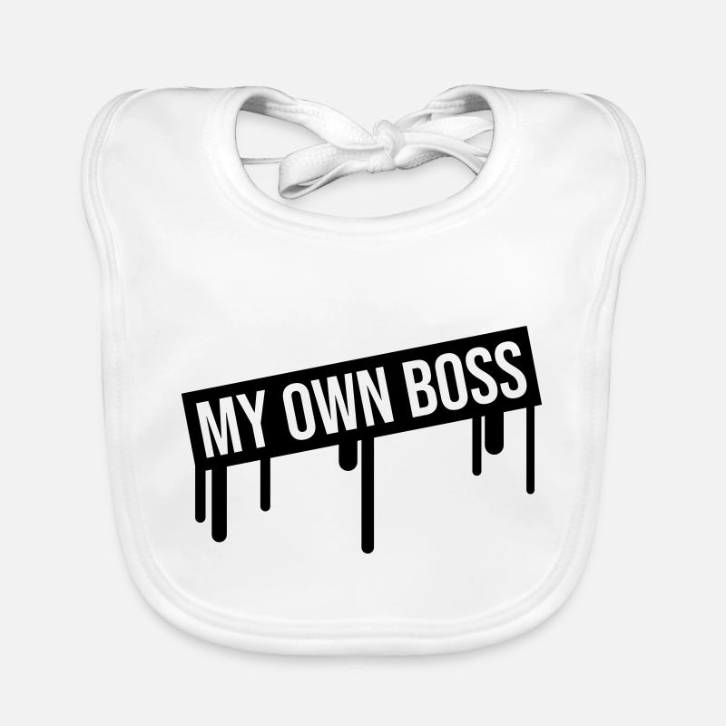 My Own Boss Baby Bio-Lätzchen