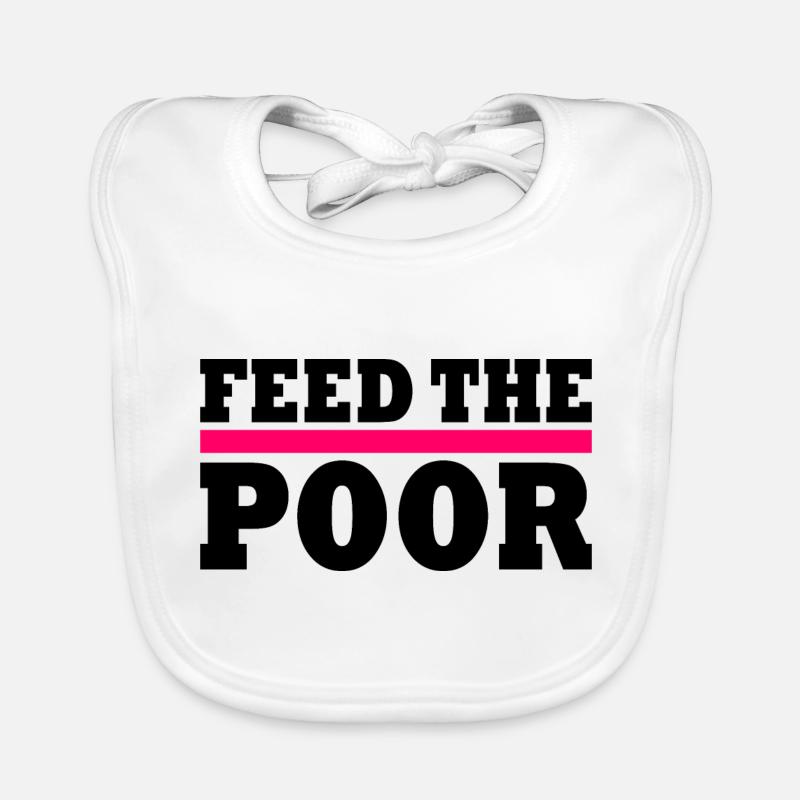 Feed the poor Baby Bio-Lätzchen
