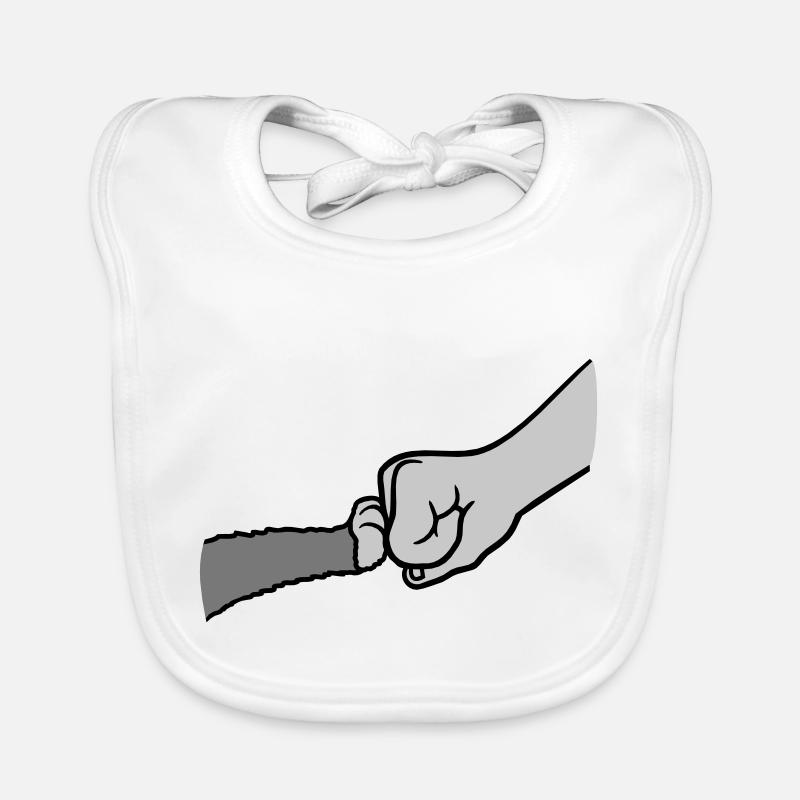 Pompe à poing Cat Brofist Bavoir bio Bébé