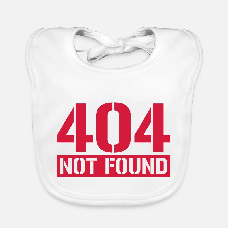 Message 404 introuvable Bavoir bio Bébé