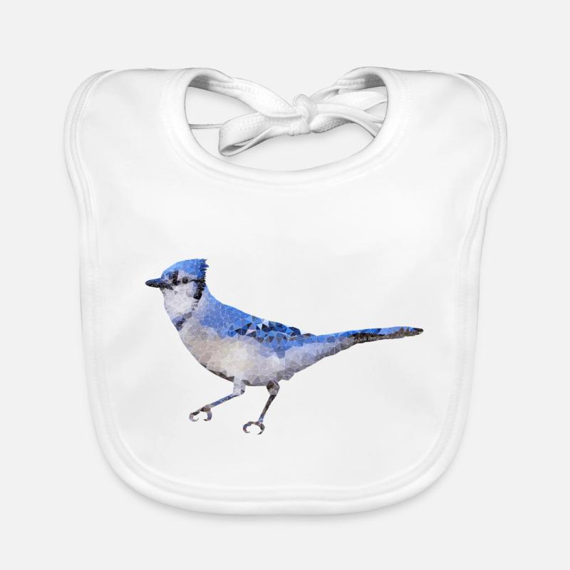 Bird ~ the Blue Jay Organic Baby Bibs