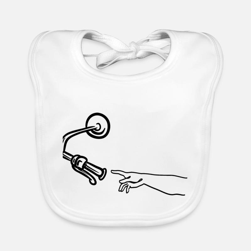 divine motorcycle Organic Baby Bibs