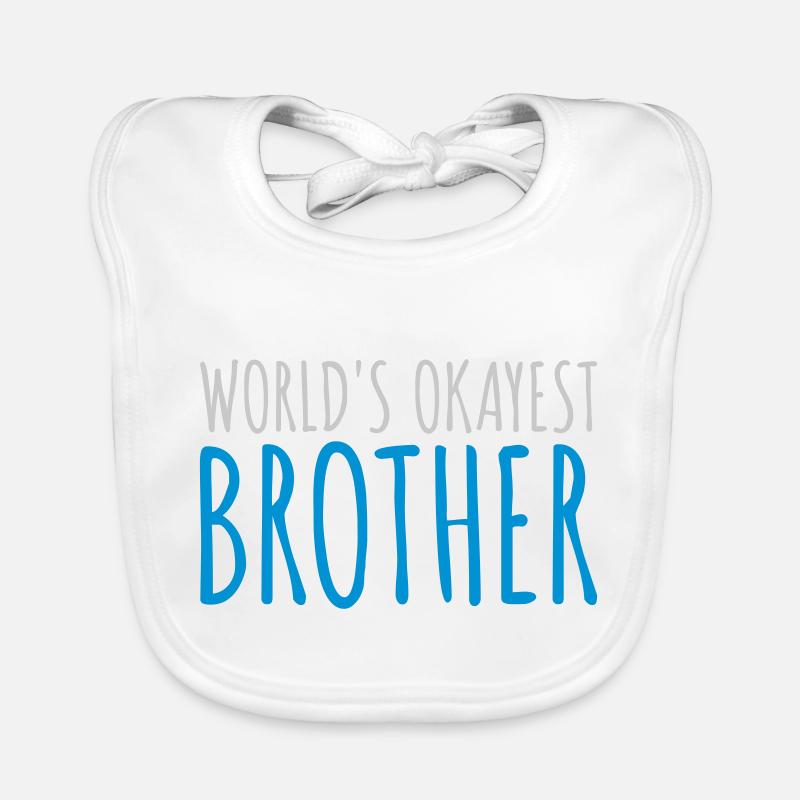 Logo de Brother le plus correct du monde Bavoir bio Bébé