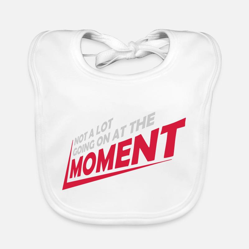 Not much going on Organic Baby Bibs