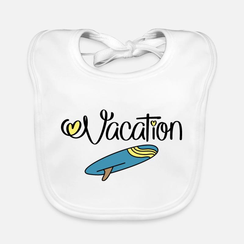 Vacances Bavoir bio Bébé