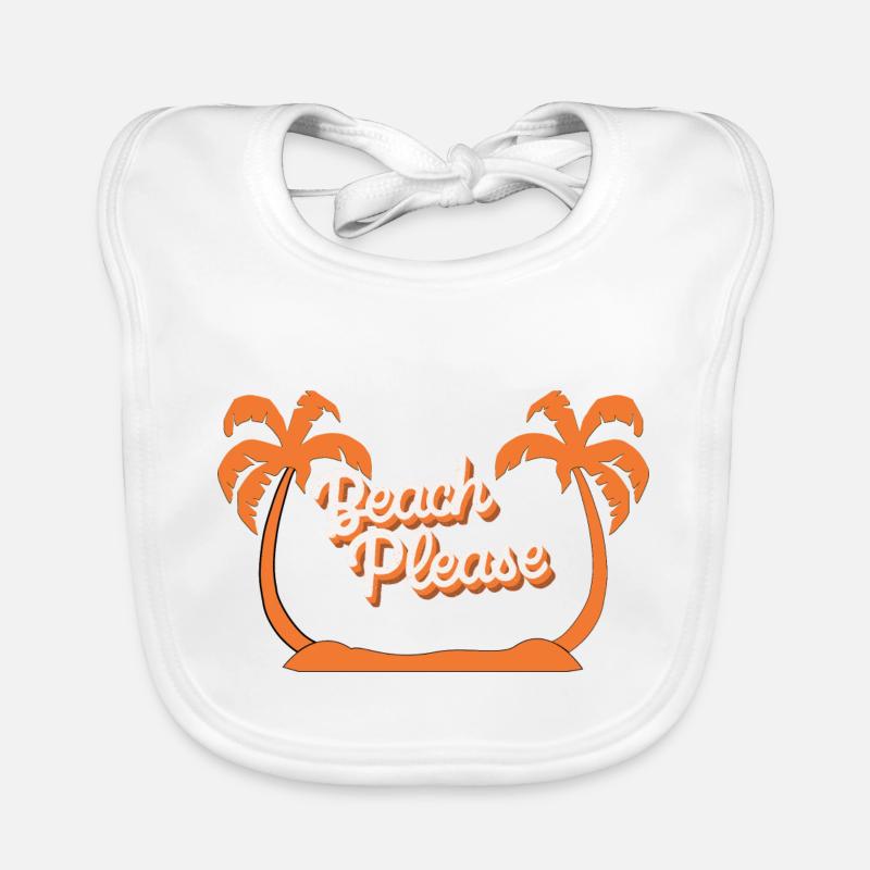 Plage S’il vous plaît Bavoir bio Bébé