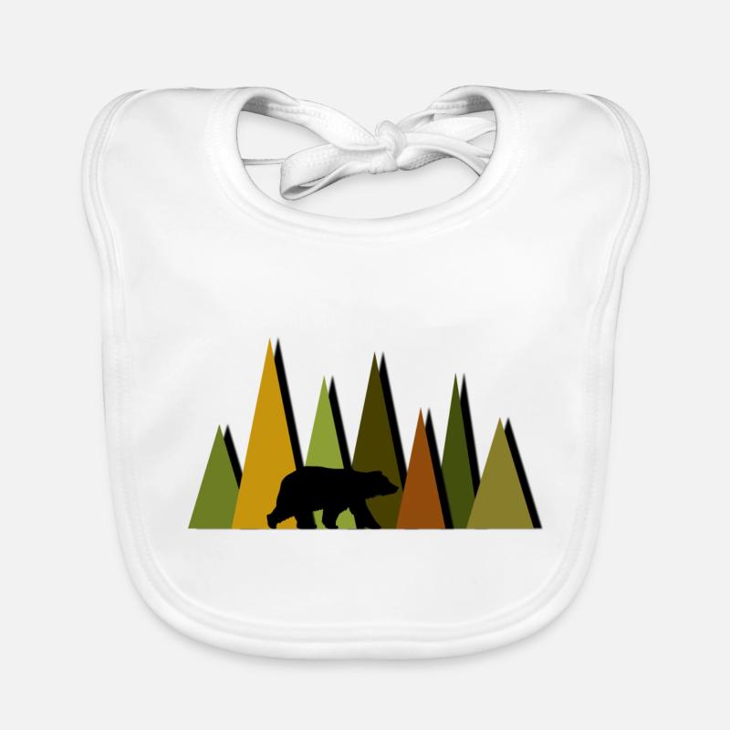 Bear Sanctuary Organic Baby Bibs