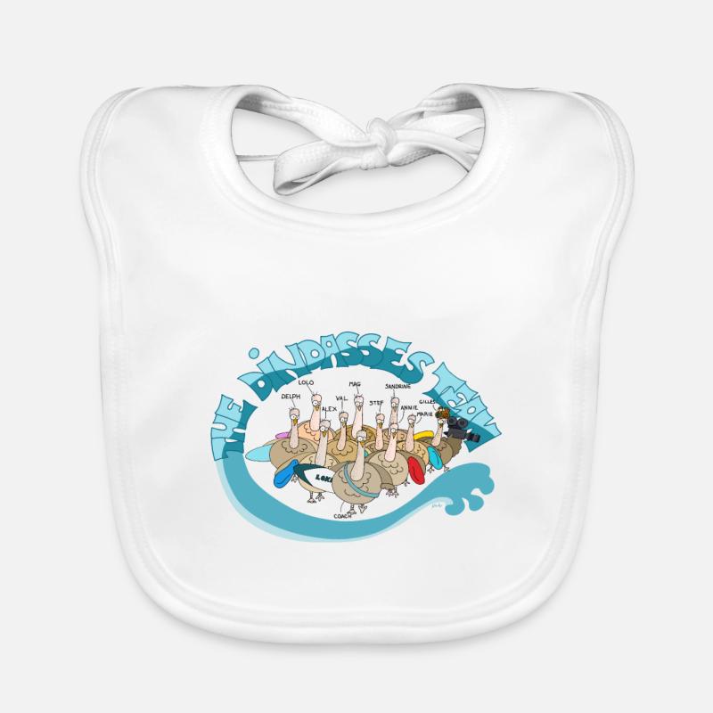 DINDASSE TEAM POSTER Bavoir bio Bébé