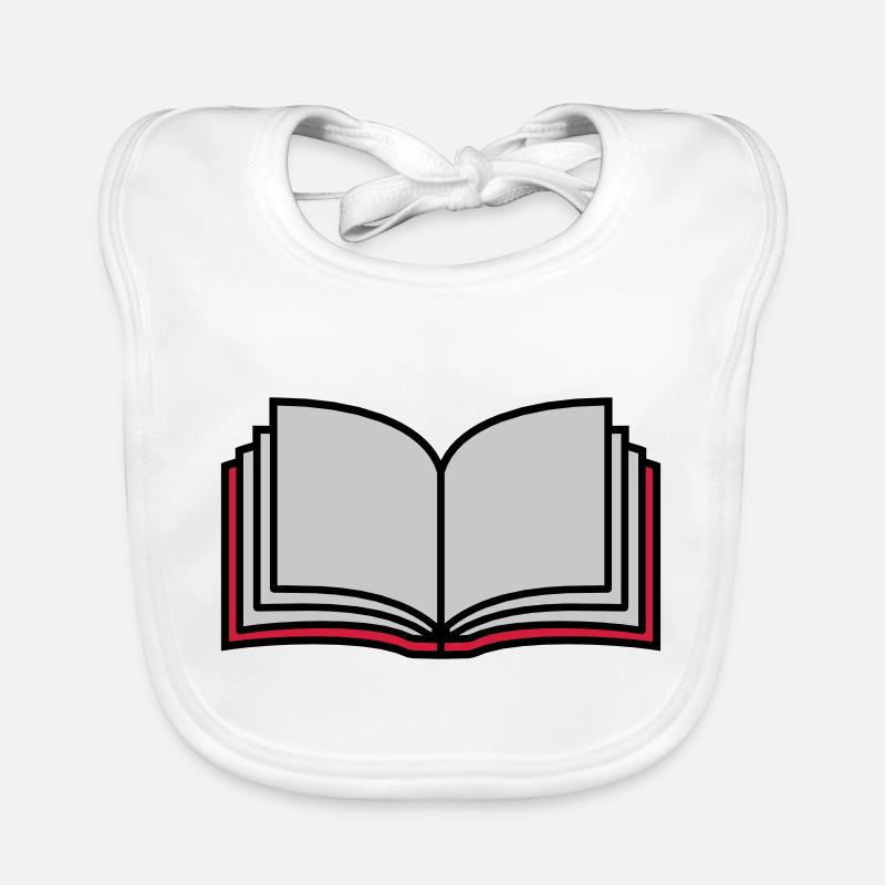 Pages du livre ouvert de l’école Bavoir bio Bébé