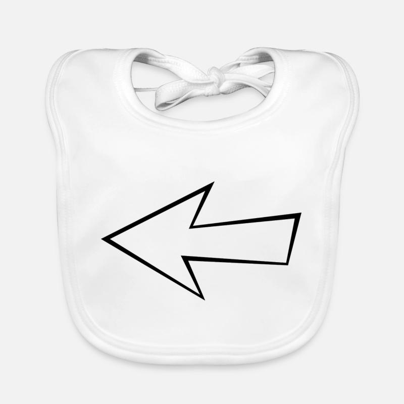 Flèche vide Bavoir bio Bébé