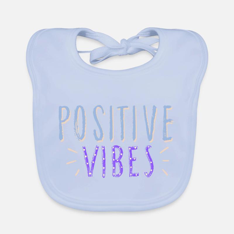 ondes positives Bavoir bio Bébé