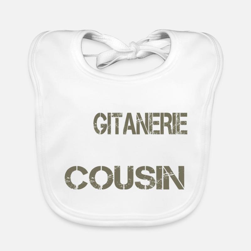 La gitanerie mon cousin Bavoir bio Bébé