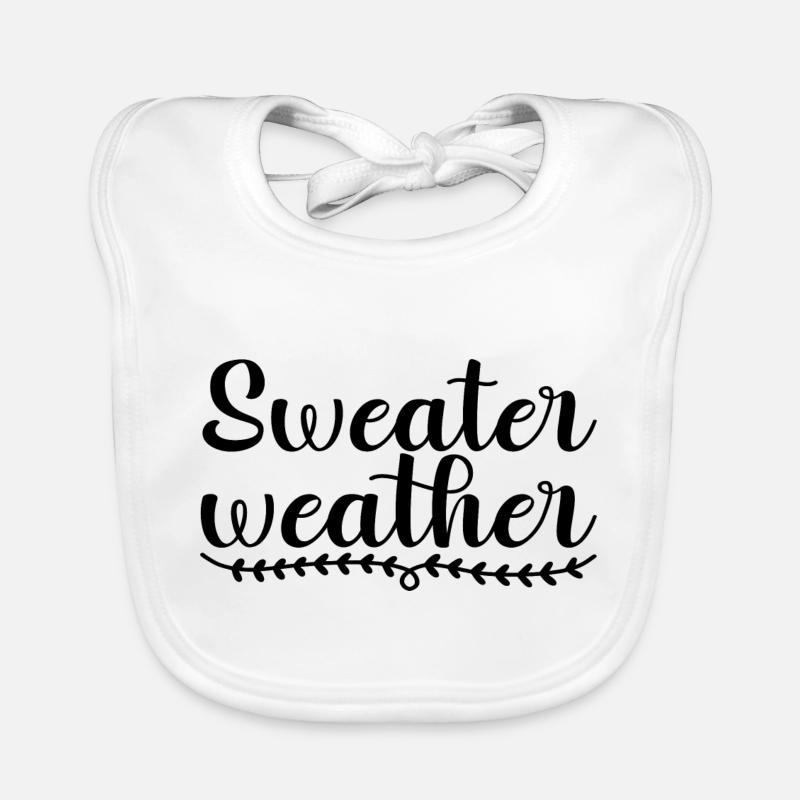 Météo des pulls Bavoir bio Bébé