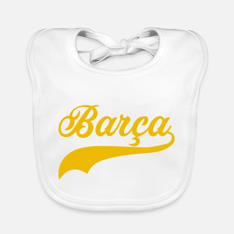 barca swoosh vintage Bavoir bio Bébé