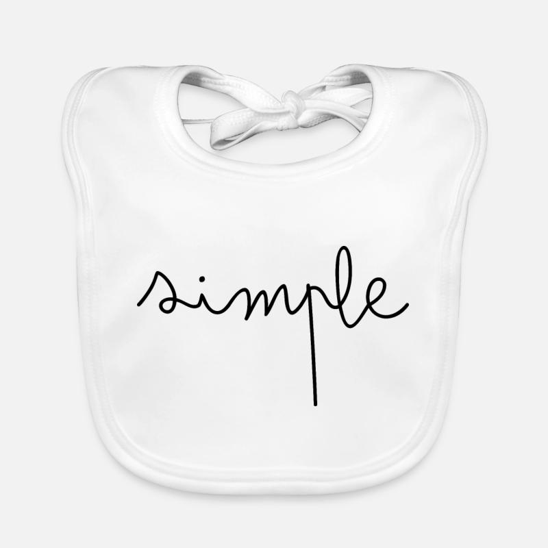 Simple Bavoir bio Bébé