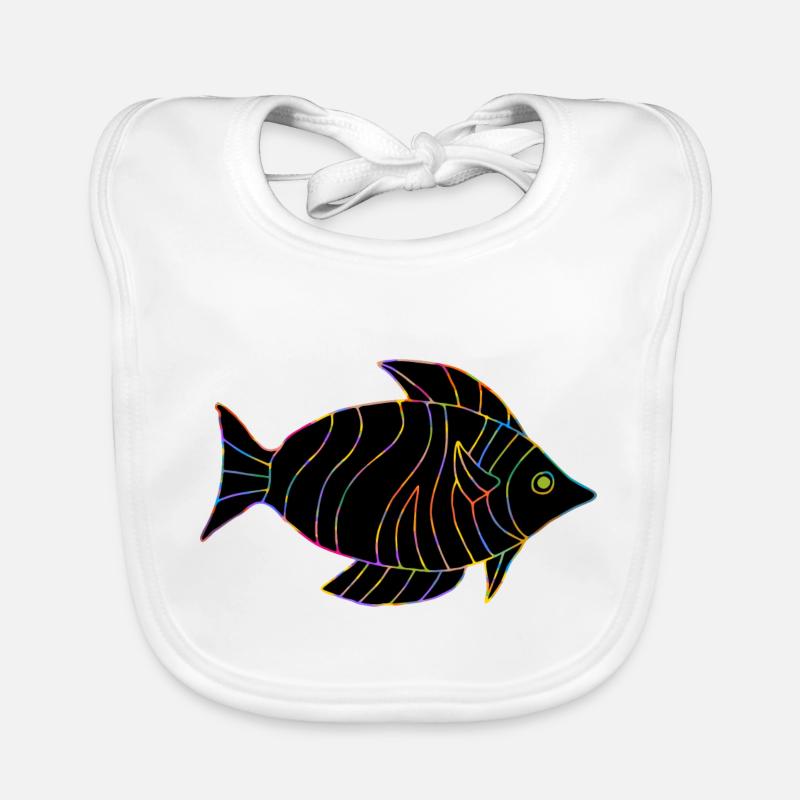 Fish Organic Baby Bibs