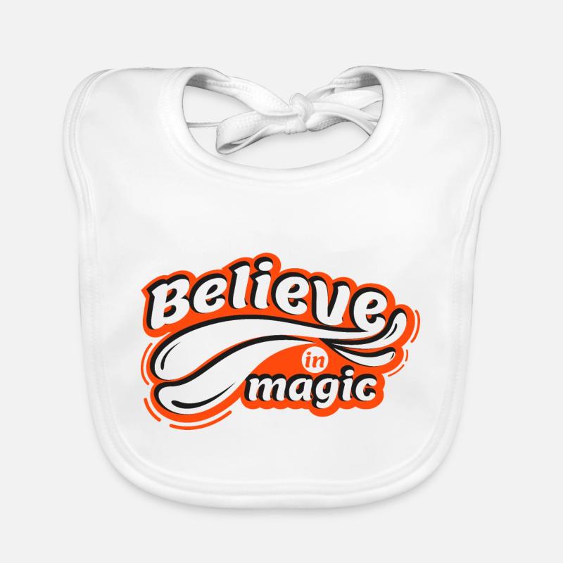 Glauben Sie an Magie Baby Bio-Lätzchen