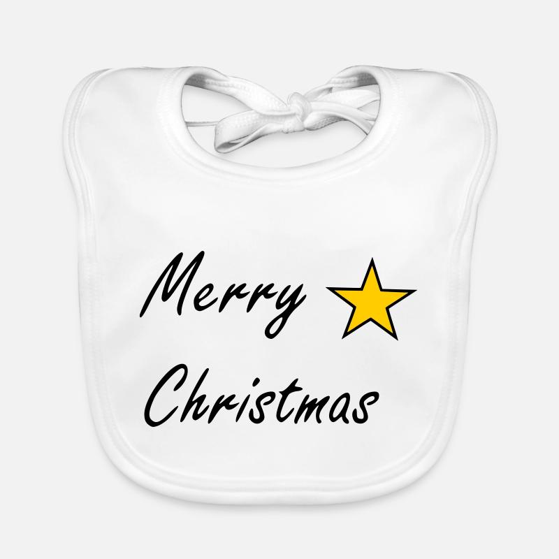 Joyeux Noël Bavoir bio Bébé