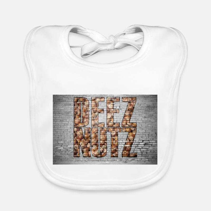 Deez Nutz Graffiti Bavoir bio Bébé