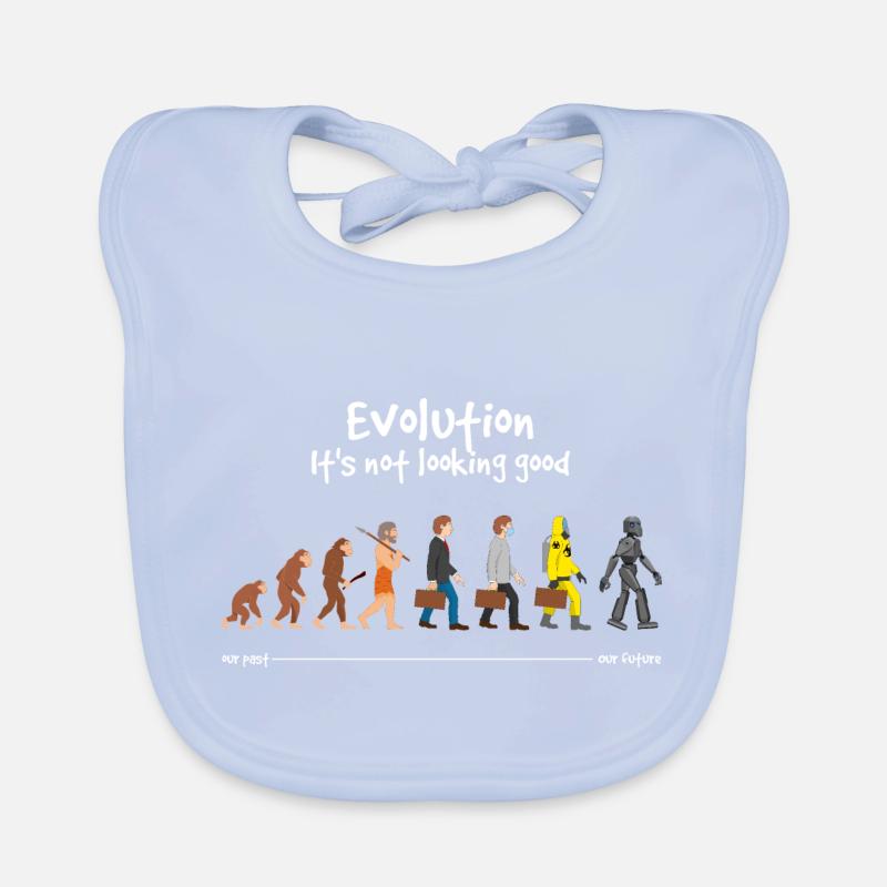 Evolution sieht es nicht gut aus Baby Bio-Lätzchen
