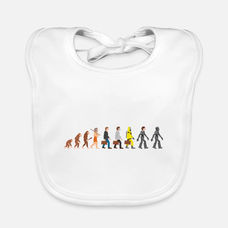 Evolution unsere ferne Zukunft Baby Bio-Lätzchen