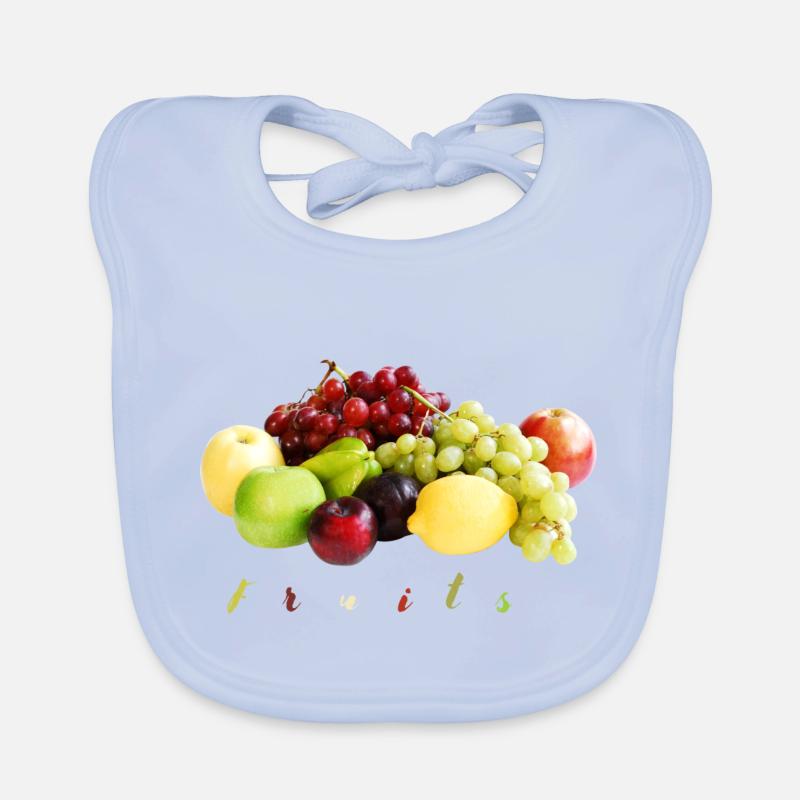 Früchte Baby Bio-Lätzchen