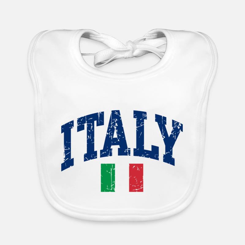 Italien Flagge Baby Bio-Lätzchen