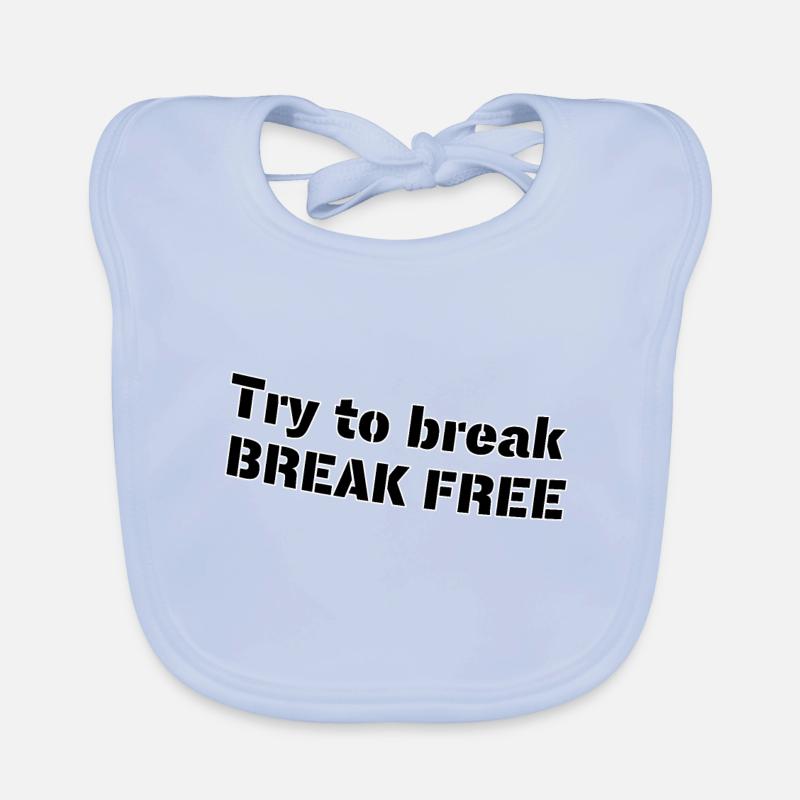 Essayez de vous libérer Bavoir bio Bébé
