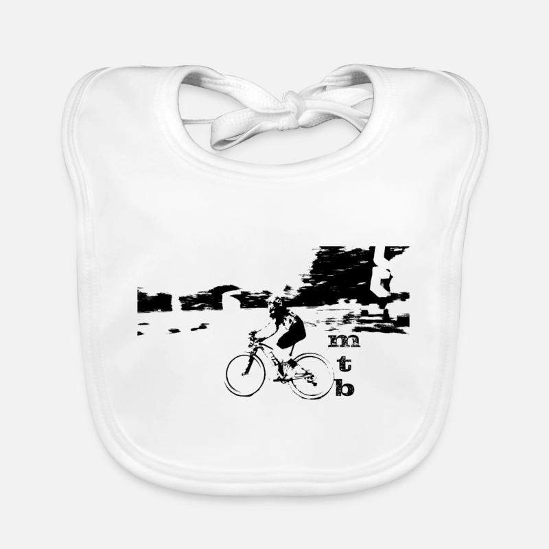 vtt mtb vélo bmx Bavoir bio Bébé