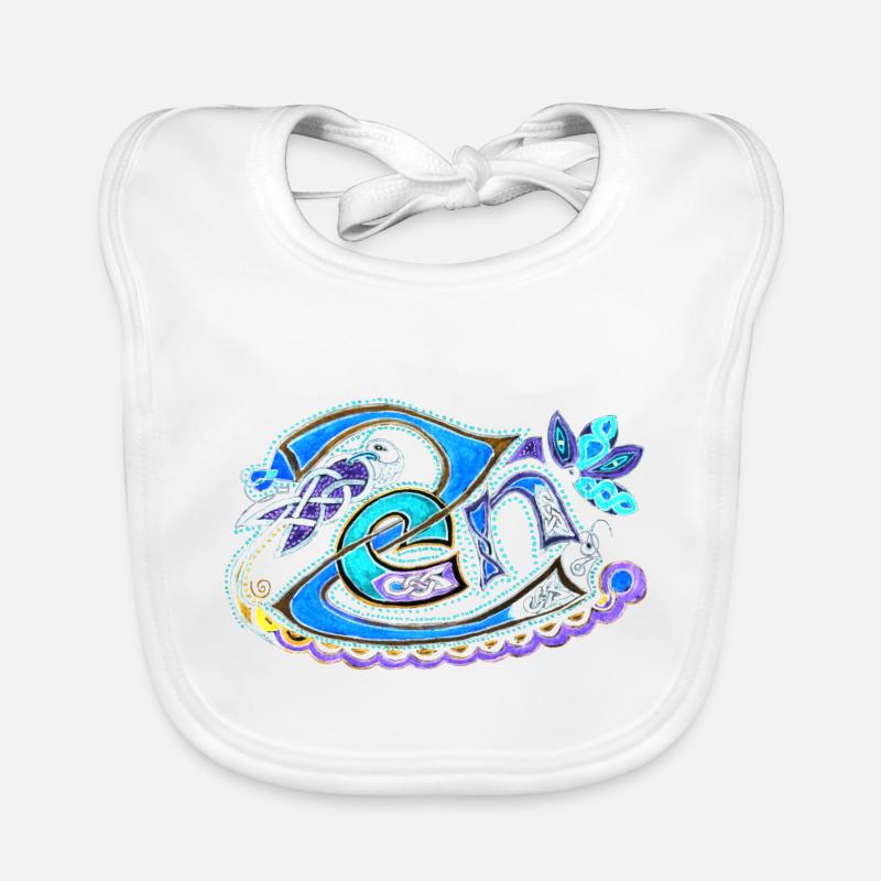 Bottomless Zen without reverse turn2 Organic Baby Bibs