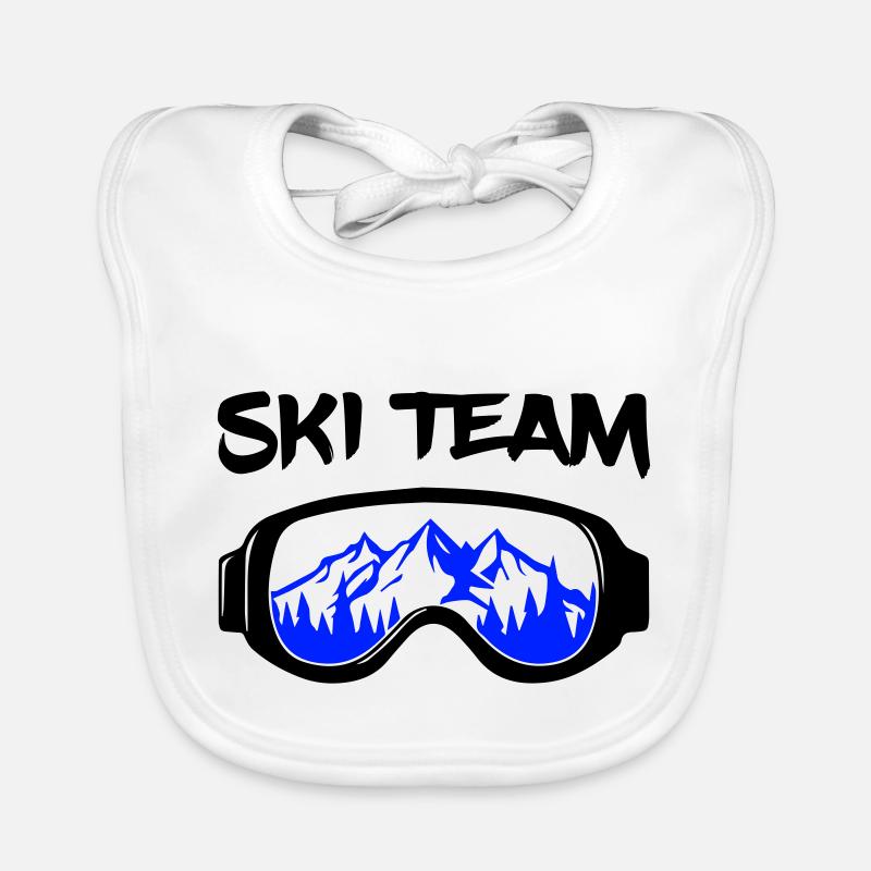 Ski Team Baby Bio-Lätzchen
