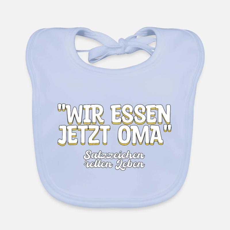 Oma Deutsch Lehrer Geschenk Baby Bio-Lätzchen