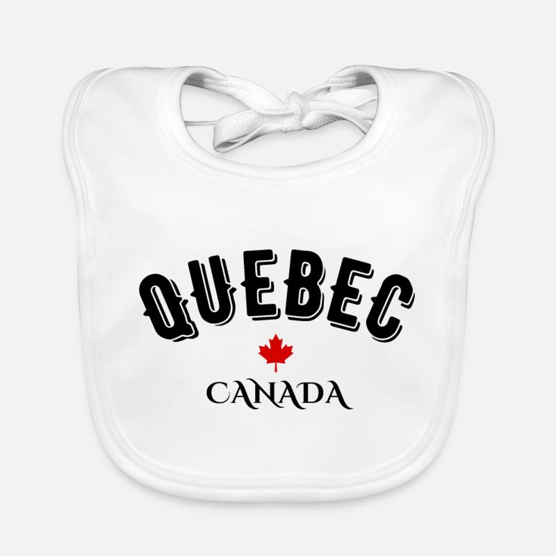 Quebec, Canada Organic Baby Bibs