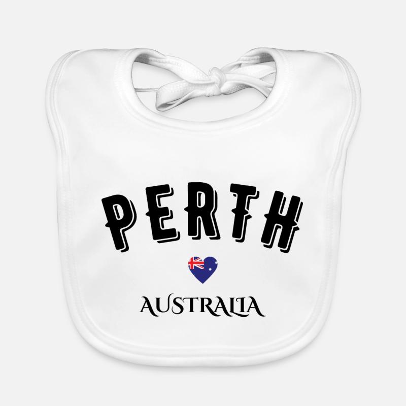 Perth Australien Baby Bio-Lätzchen
