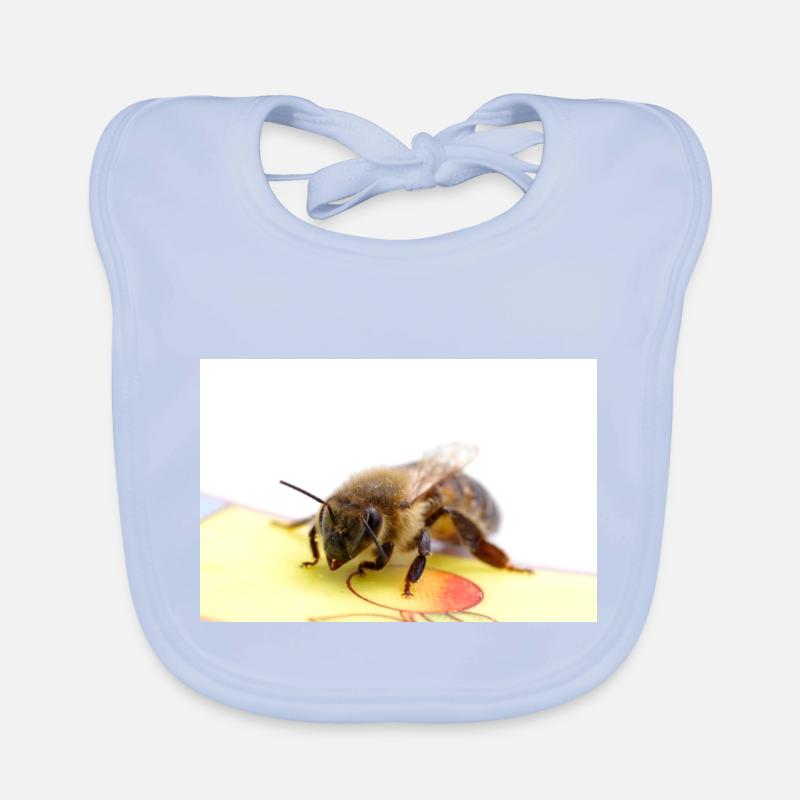 Image d’abeille Bavoir bio Bébé