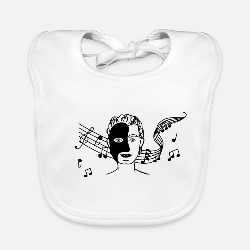 Das Phantom der Oper Baby Bio-Lätzchen