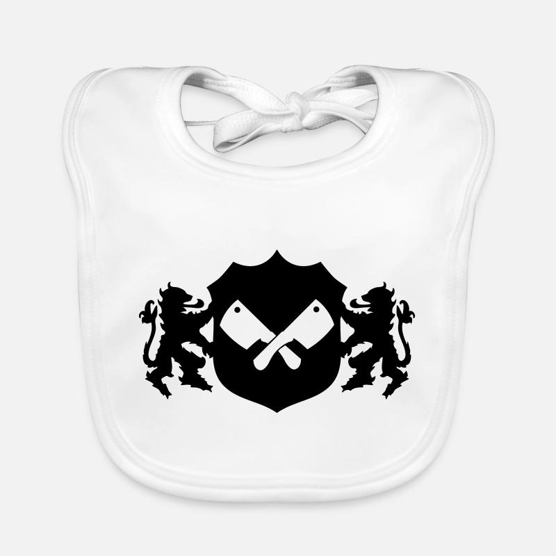 Metzger Wappen Baby Bio-Lätzchen