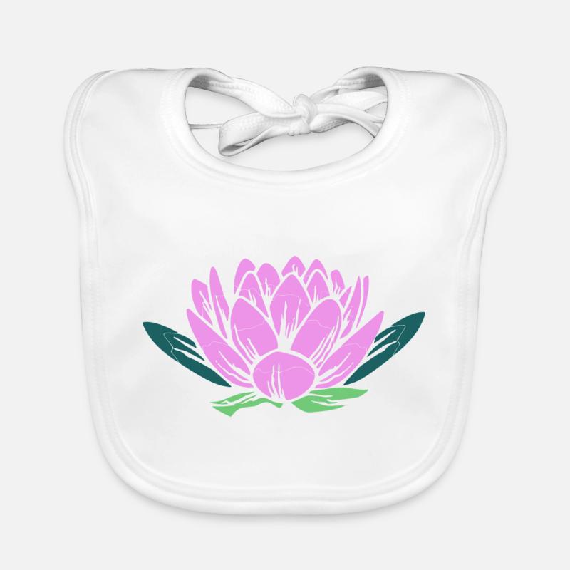 Lotusblume Baby Bio-Lätzchen
