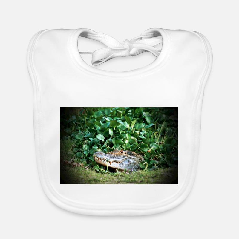 Caiman - 2 Organic Baby Bibs