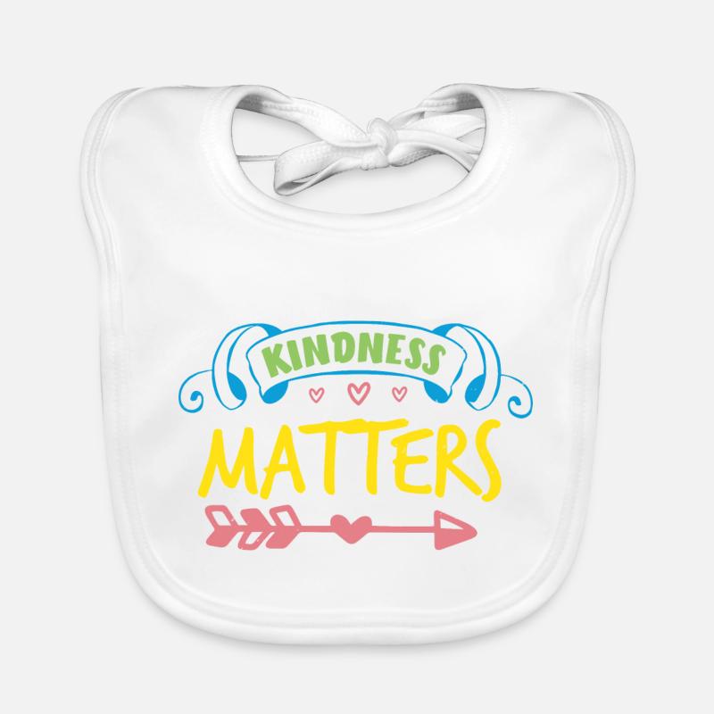 KINDNESS MATTERS Organic Baby Bibs