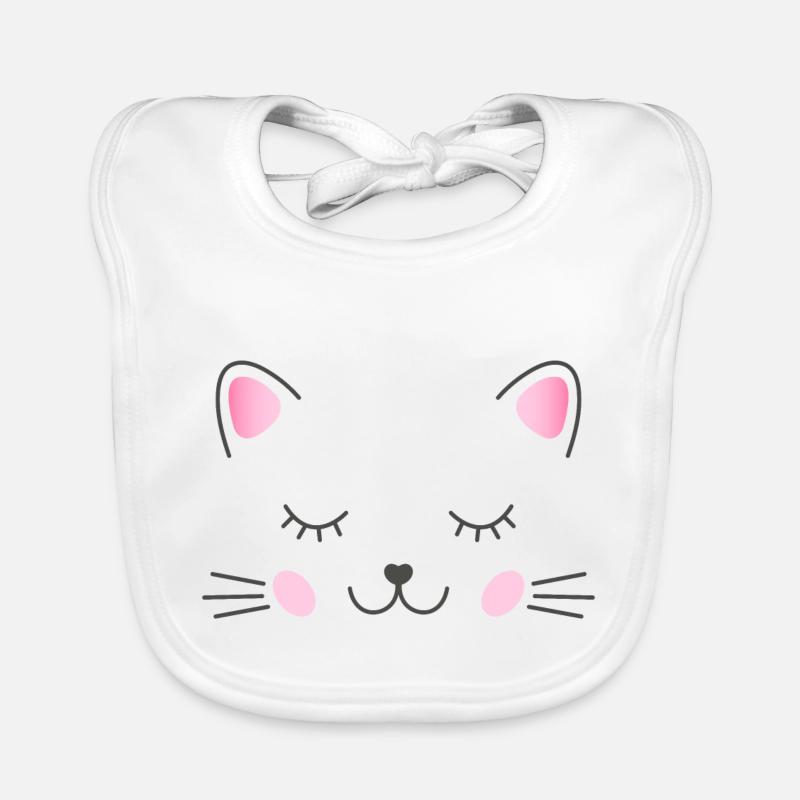 Petit chat Bavoir bio Bébé