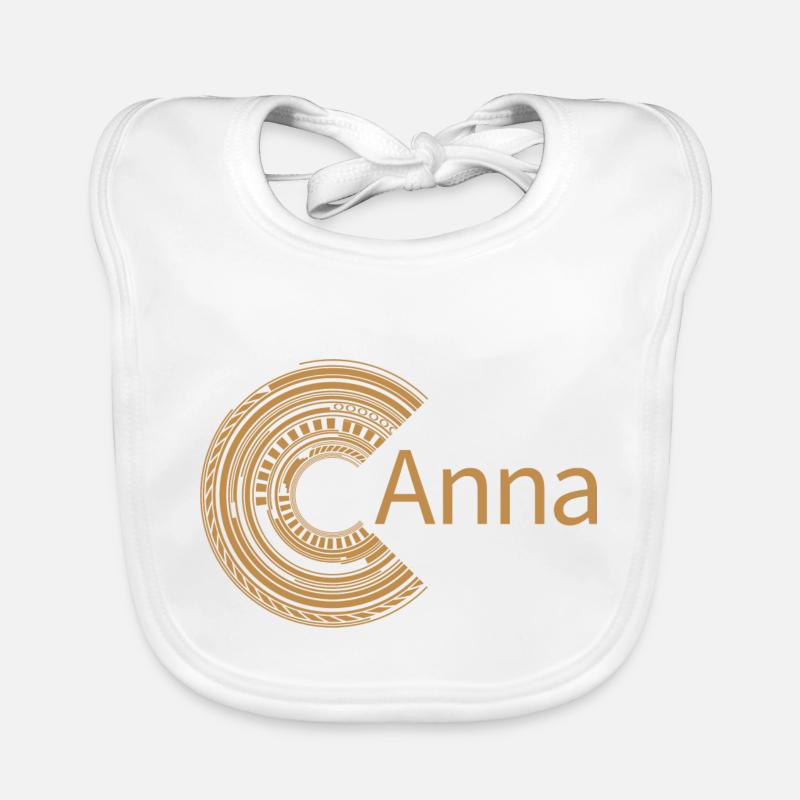 For Anna Organic Baby Bibs